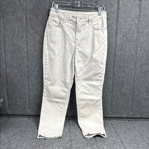 Tommy Bahama Cream Straight Leg Jeans Classic Fit